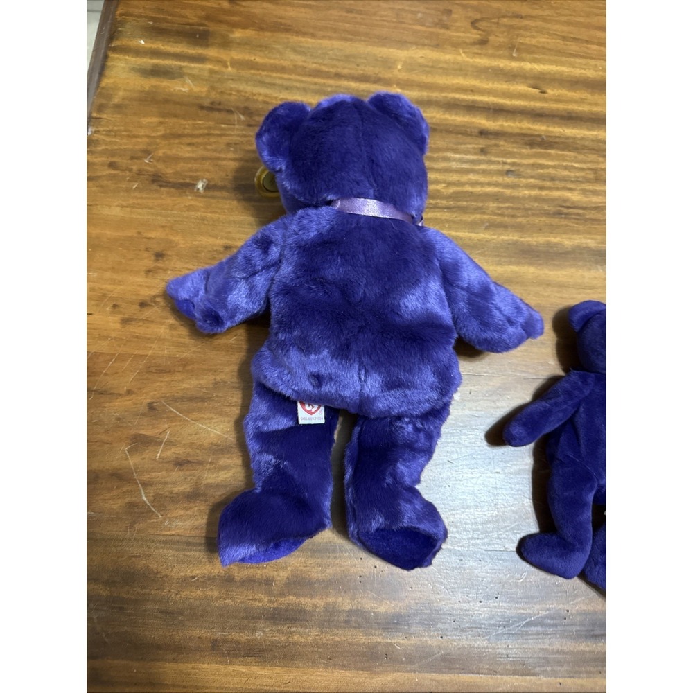 Lot 21 98 TY Princess Diana Beanie Buddy Large & Small - Picture 7 of 11